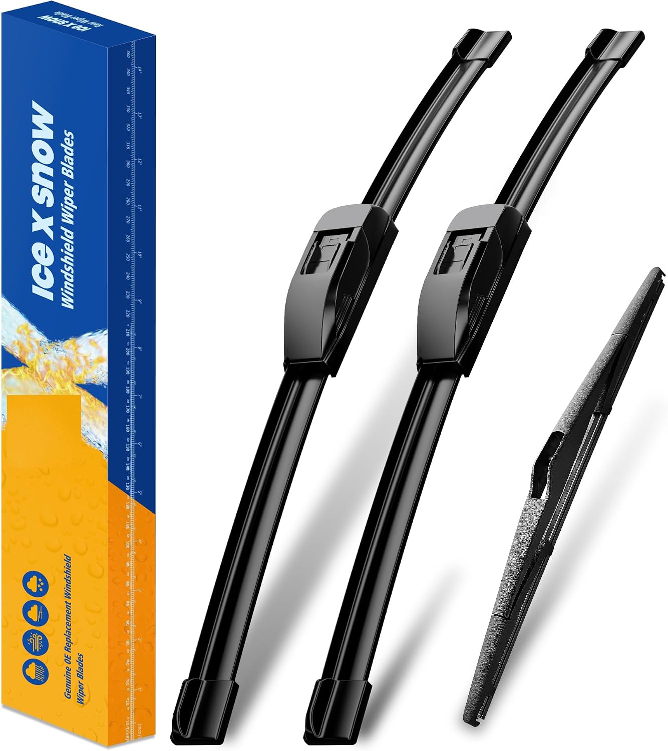 Detalle de ICEXSNOW 24", 18" and 12" Windshield Wiper Blades for Kia Sportage