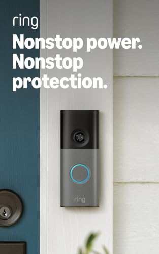 Detalle de Ring Wired Doorbell 2K (newest model) with Retinal 2K, 6x Enhanced Zoom, and Two-Way Talk
