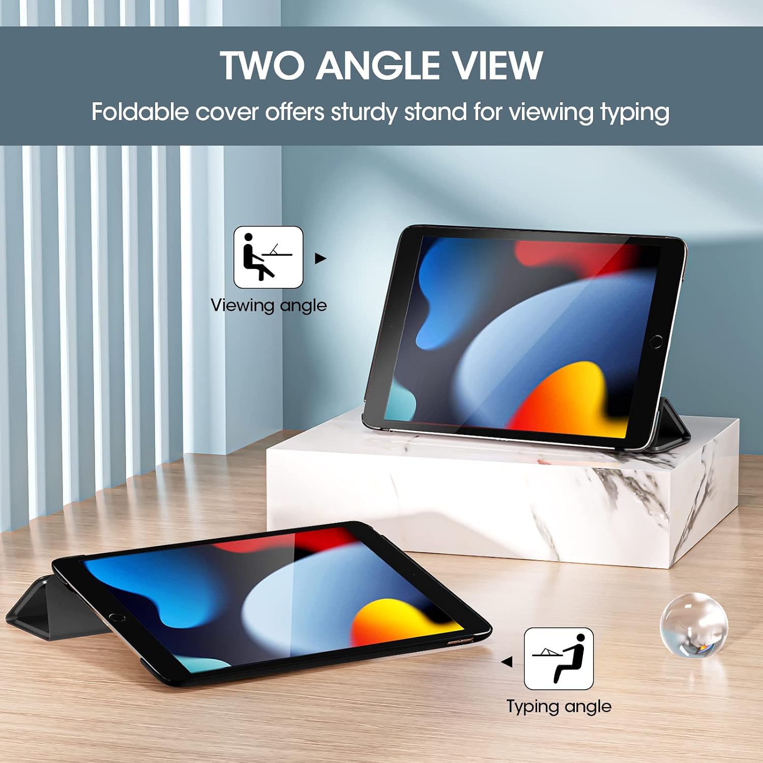 Detalle 2 de ProCase Hülle für iPad 10,2" (7.–9. Gen.)