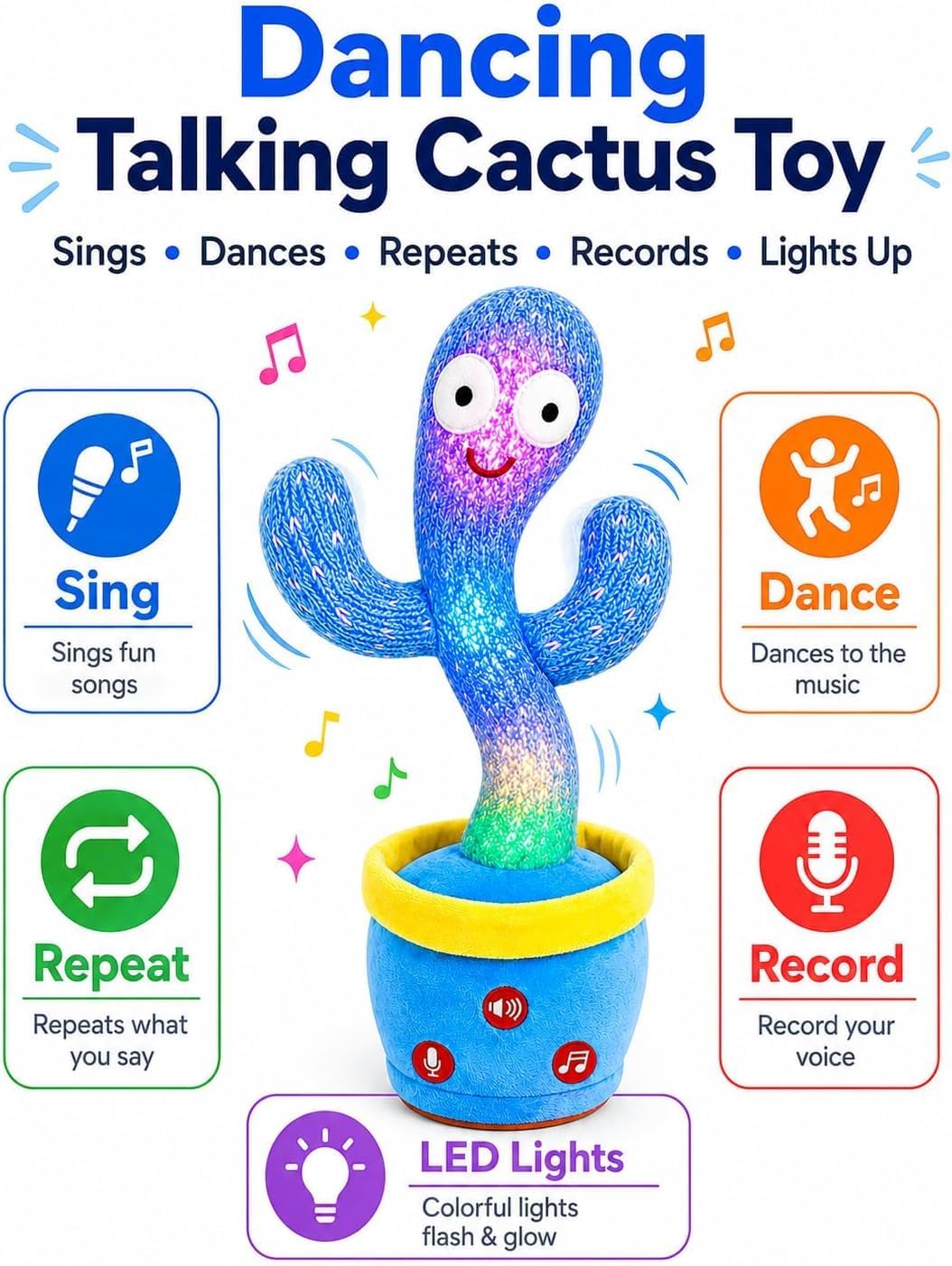 Detalle de Vitosup Dancing Cactus Toy