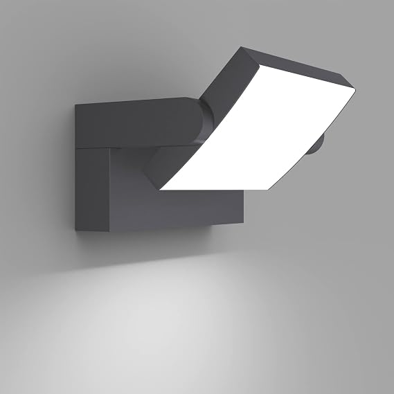 Detalle de Klighten 24W LED Aplique de Pared Moderno 🌟 IP65
