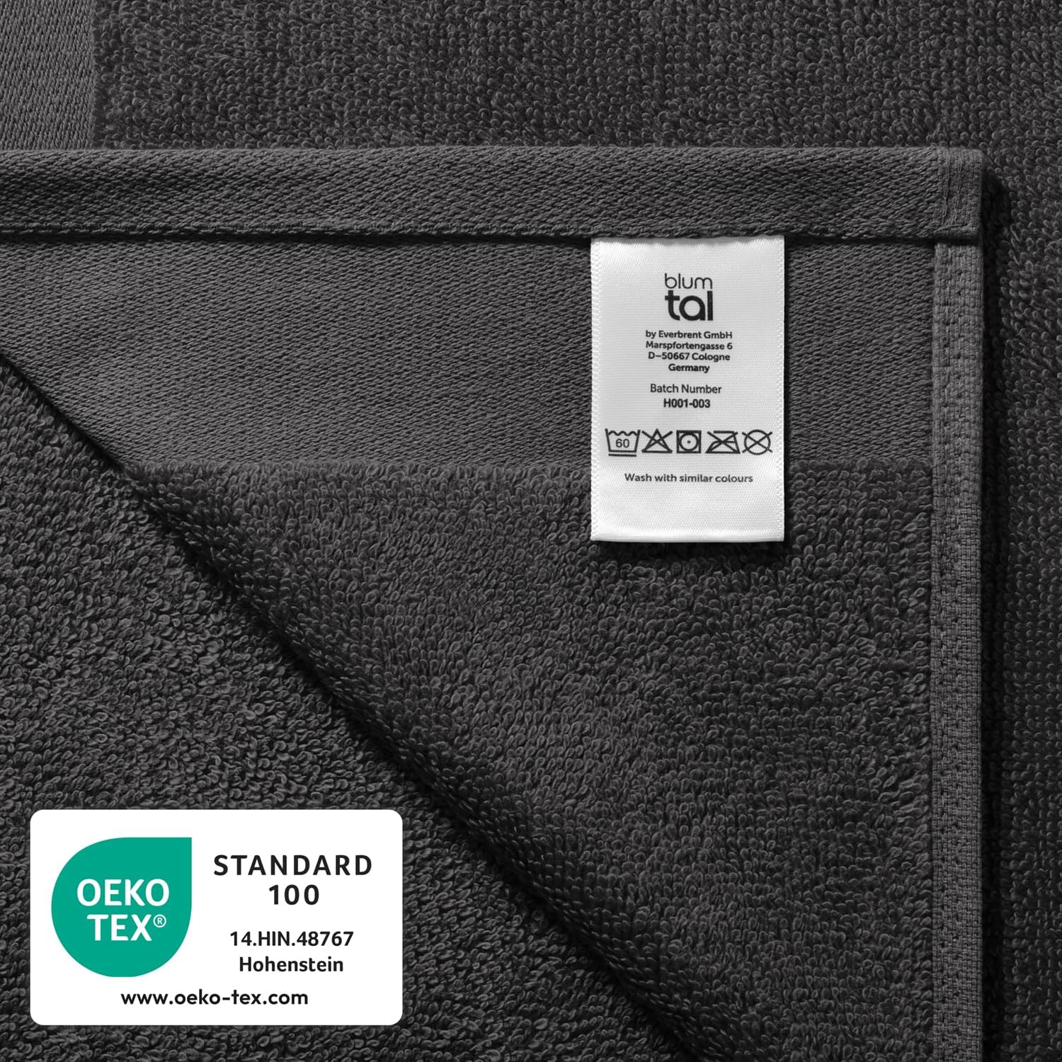 Thumbnail 6 de Blumtal Premium Frottier Gästehandtücher 12er Set