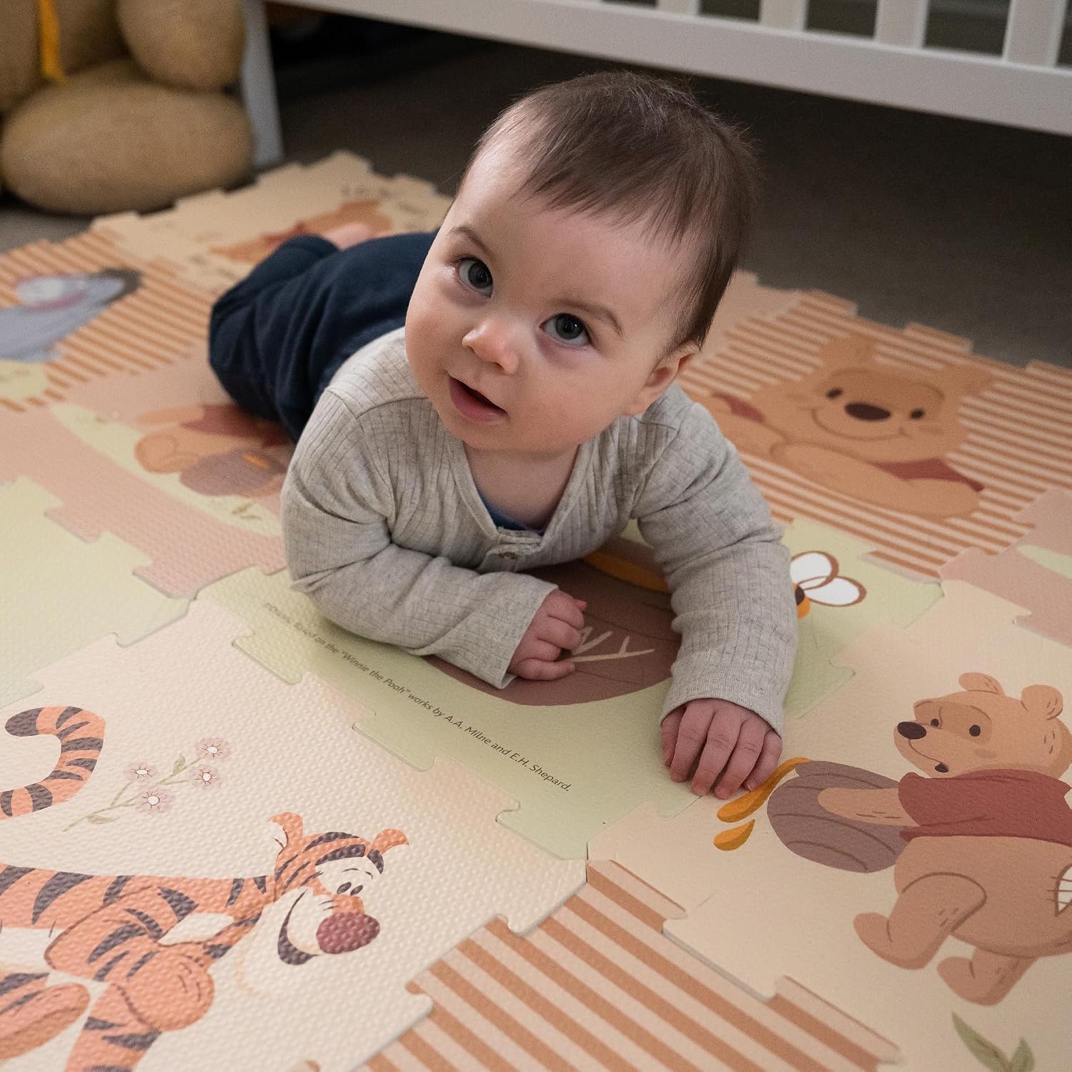 Thumbnail 2 de Disney Winnie The Pooh Foam Play Mats – 12-Piece Interlocking 1cm EVA Floor Tiles