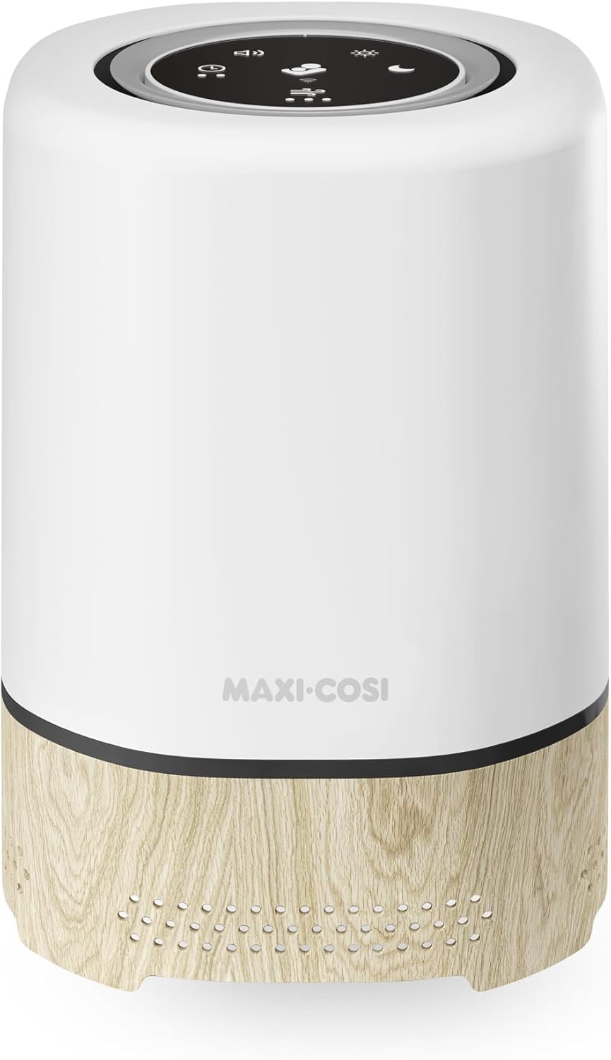 Maxi-Cosi Clean Purificatore d'Aria HEPA 13 con Wi‑Fi, timer e luce notturna (compatibile Alexa e Google Assistant)