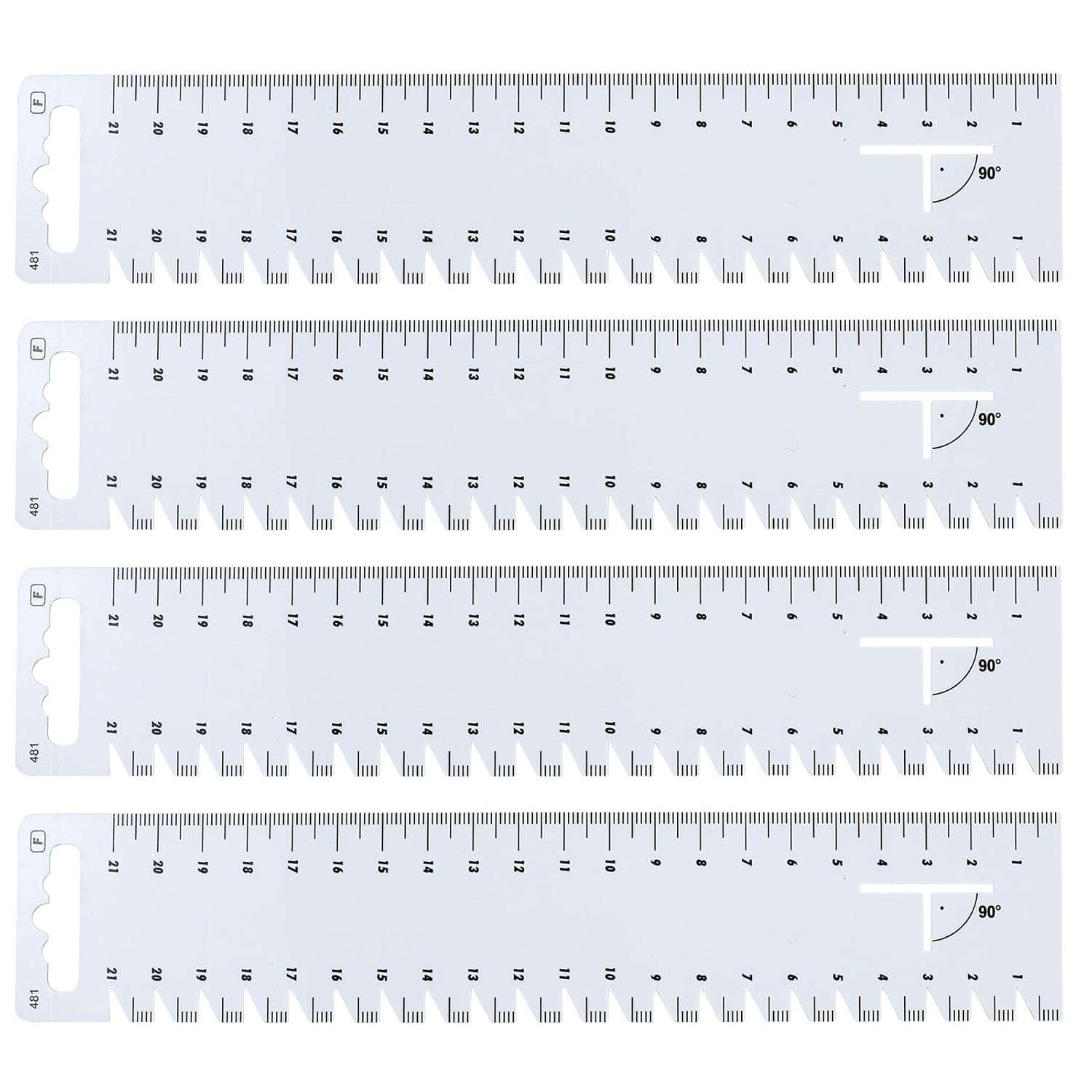 Handmaß Set 4-teilig mit 23 cm