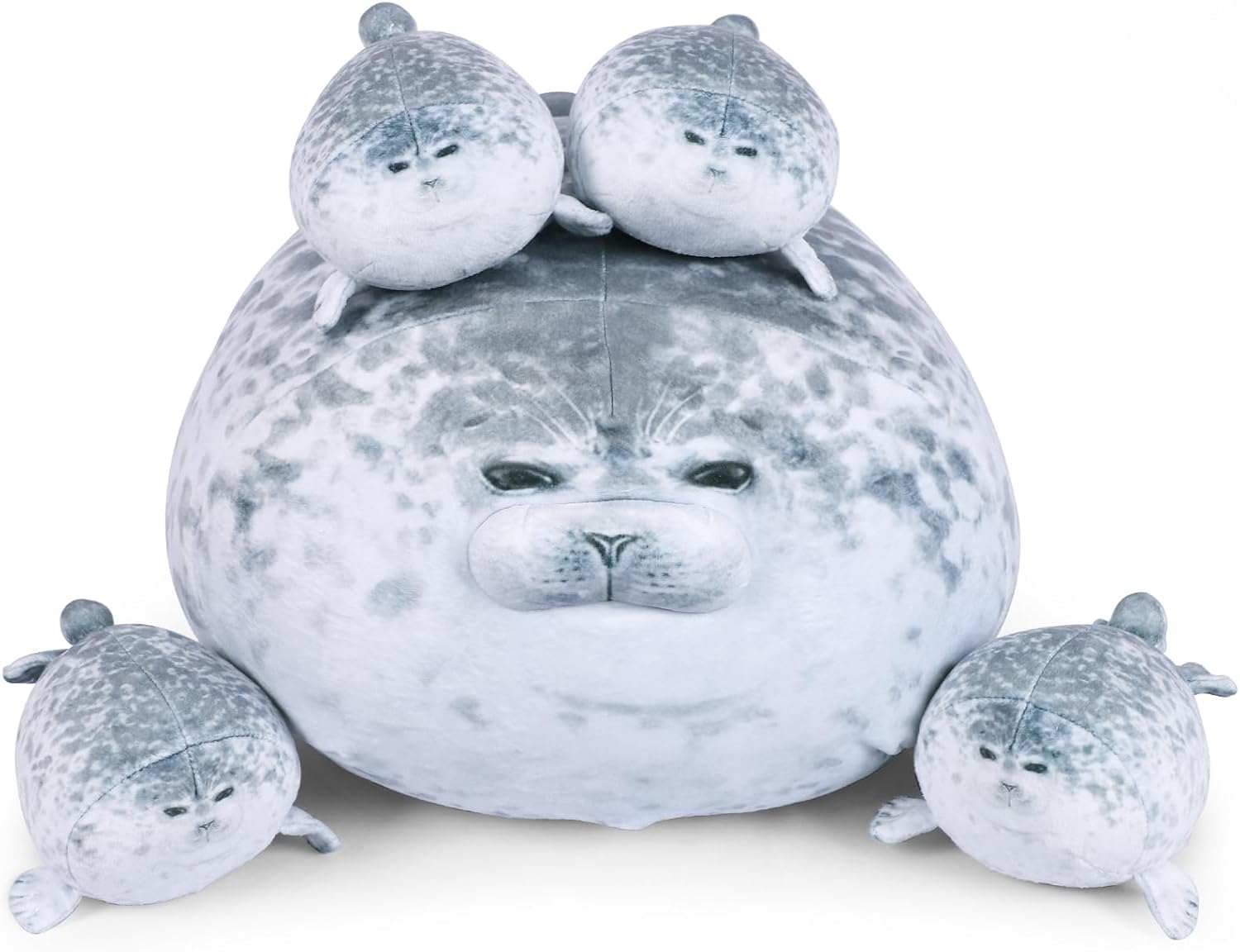 Thumbnail 6 de ETAOLINE Chubby Blob Seal Pillow – Cute Seal Plush Toy