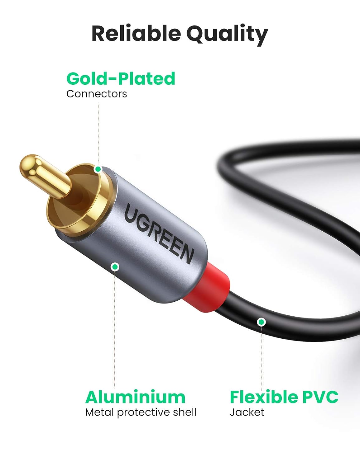 Thumbnail 4 de UGREEN USB C to RCA Cable 1.5M