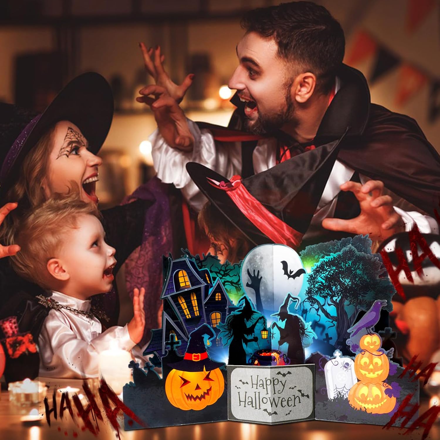 Detalle 1 de APOTODITO Halloween Card, 3D