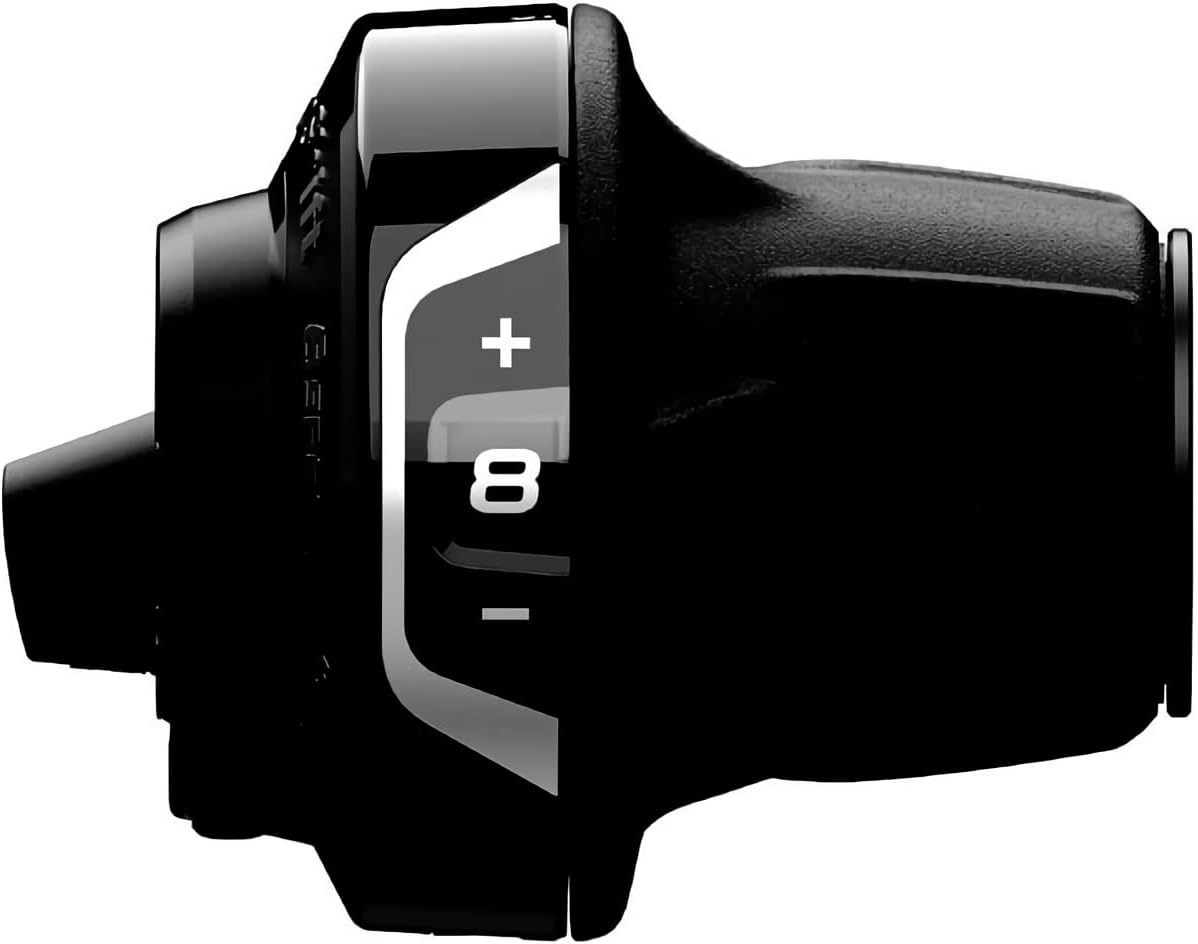 Detalle de Shimano Tourney RV400 right 8-speed shifter