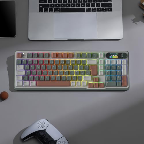 Thumbnail 7 de RK ROYAL KLUDGE S98, clavier mécanique AZERTY 96 % avec écran et molette