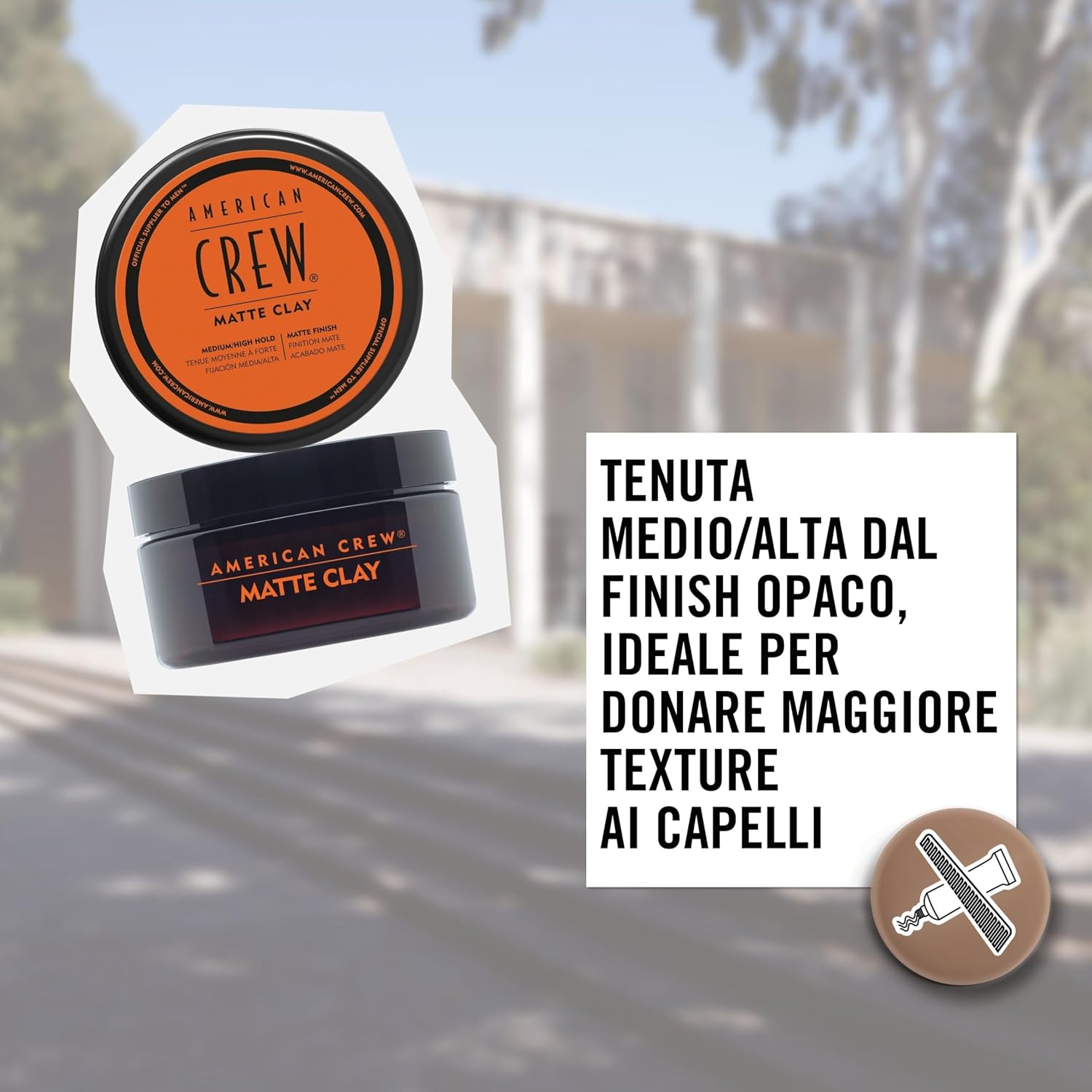 Detalle 2 de American Crew Matte Clay 85g