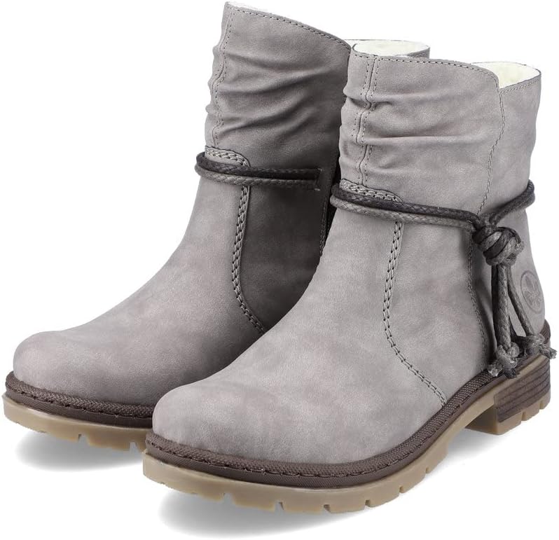 Thumbnail 6 de Rieker Damen Ankle Boots Y7463 – Stiefeletten mit Blockabsatz und Reißverschluss