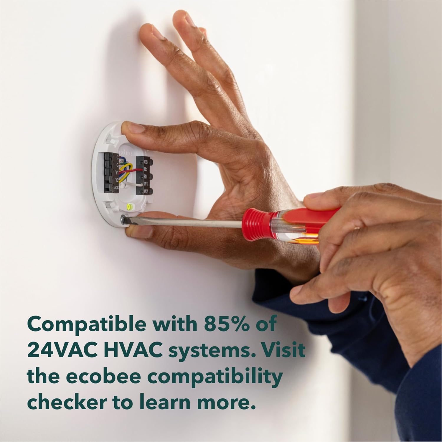 Thumbnail 6 de ecobee Smart Thermostat Essential (Energy Star) — Programmable Wi‑Fi Thermostat with Alexa, Siri & Google Assistant Support