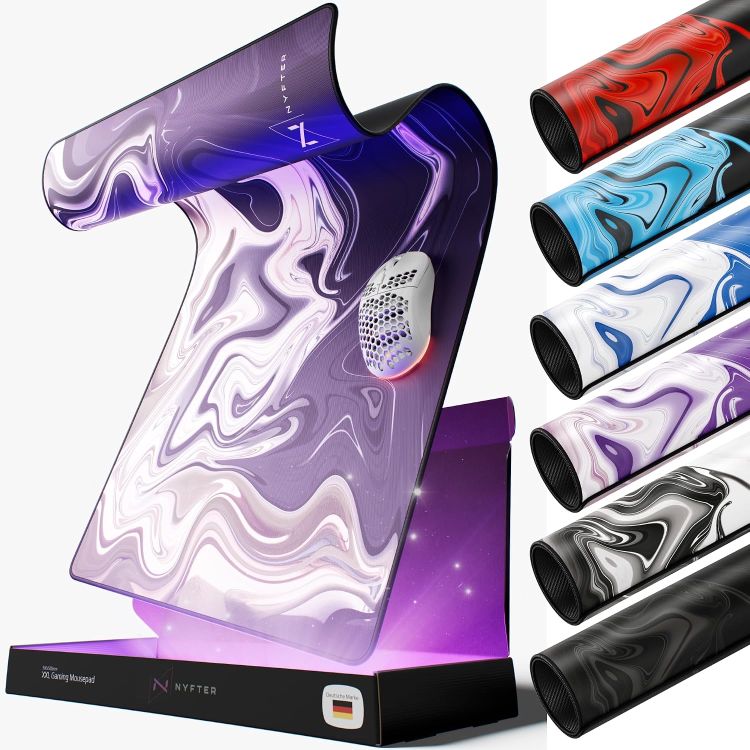 Detalle 2 de Nyfter Nyfpad Gaming Mauspad 900x500 mm
