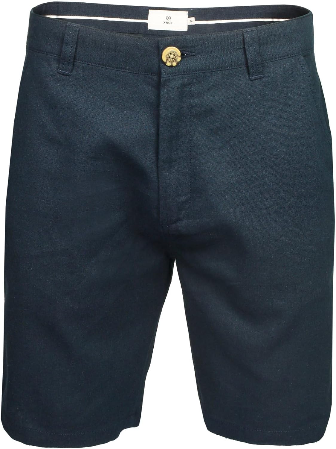 Thumbnail 6 de Xact Mens Linen 9 Inch Tailored Chino Shorts, Regular Fit