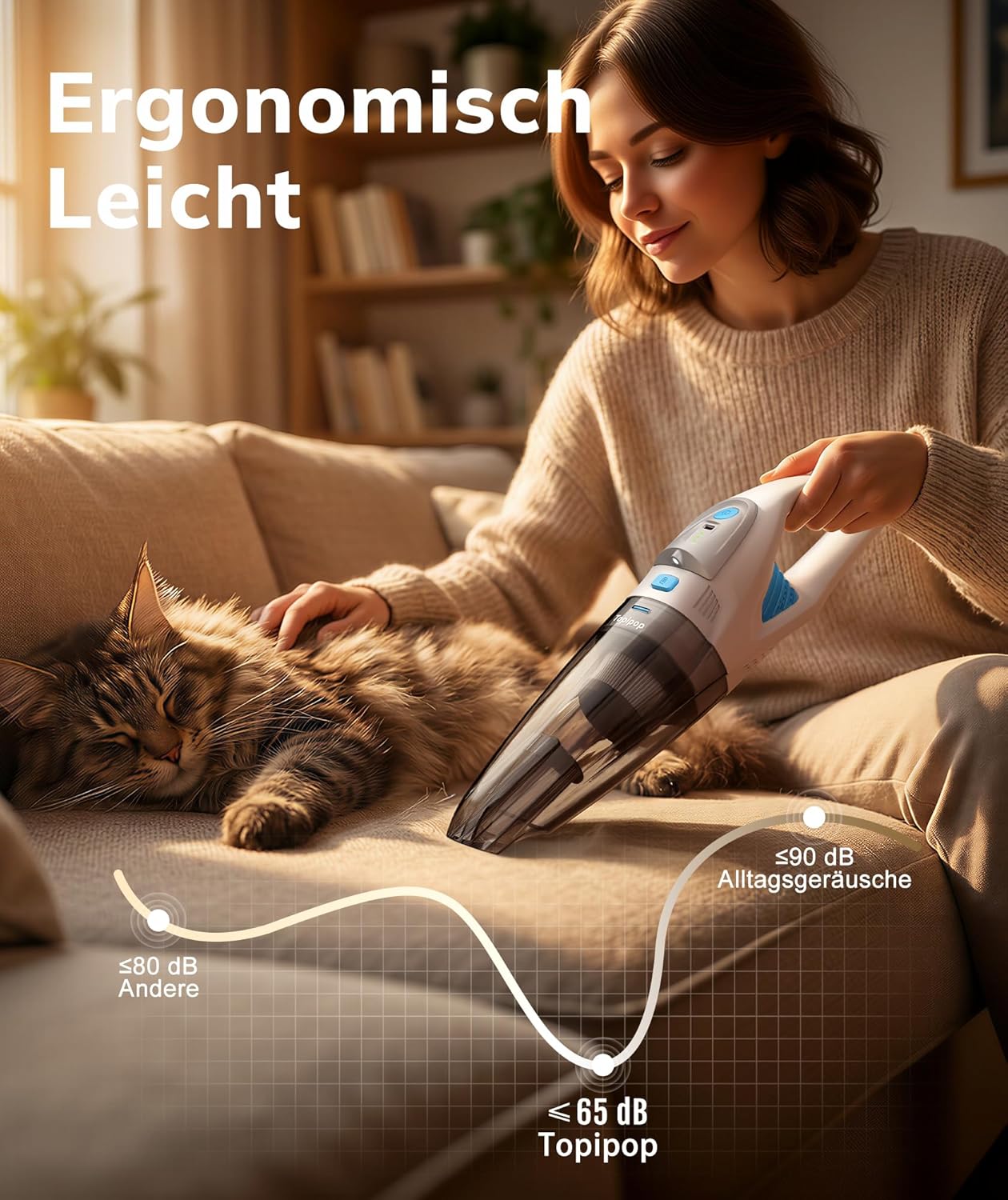 Thumbnail 3 de Topipop Aspiradora de Mano 25000 Pa