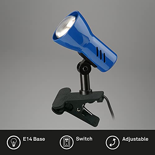 Thumbnail 1 de BRILONER 2794-010P - Lámpara Giratoria Azul con Pinza