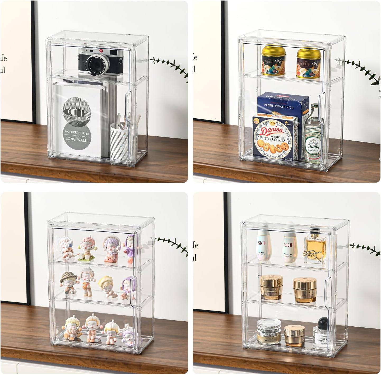 Detalle de Collectible Display Case, Large 3-Pack