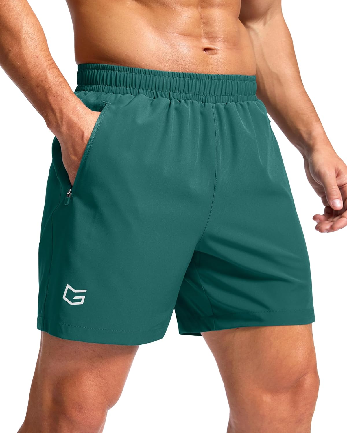 Detalle de G Gradual Men's Running Shorts 7-Inch