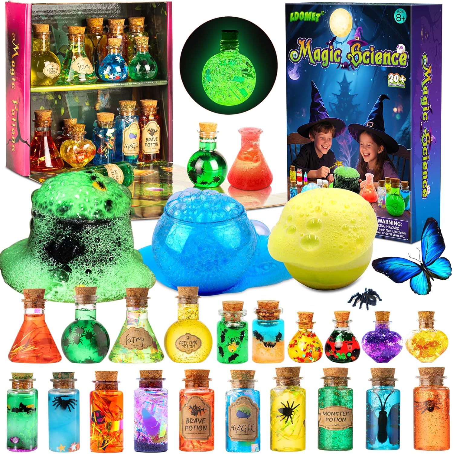 Detalle de LDomet Science Magic Potions Kit for Kids: 20+ Experiments for Creative Learning