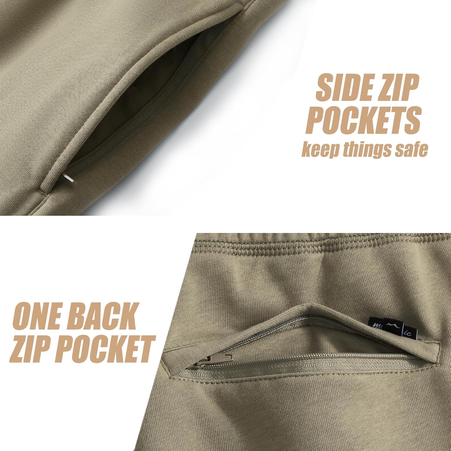 Detalle de maamgic Mens Athletic Gym Shorts 5/7" Elastic Waist – Versatile Everyday Short for Training and Casual Wear