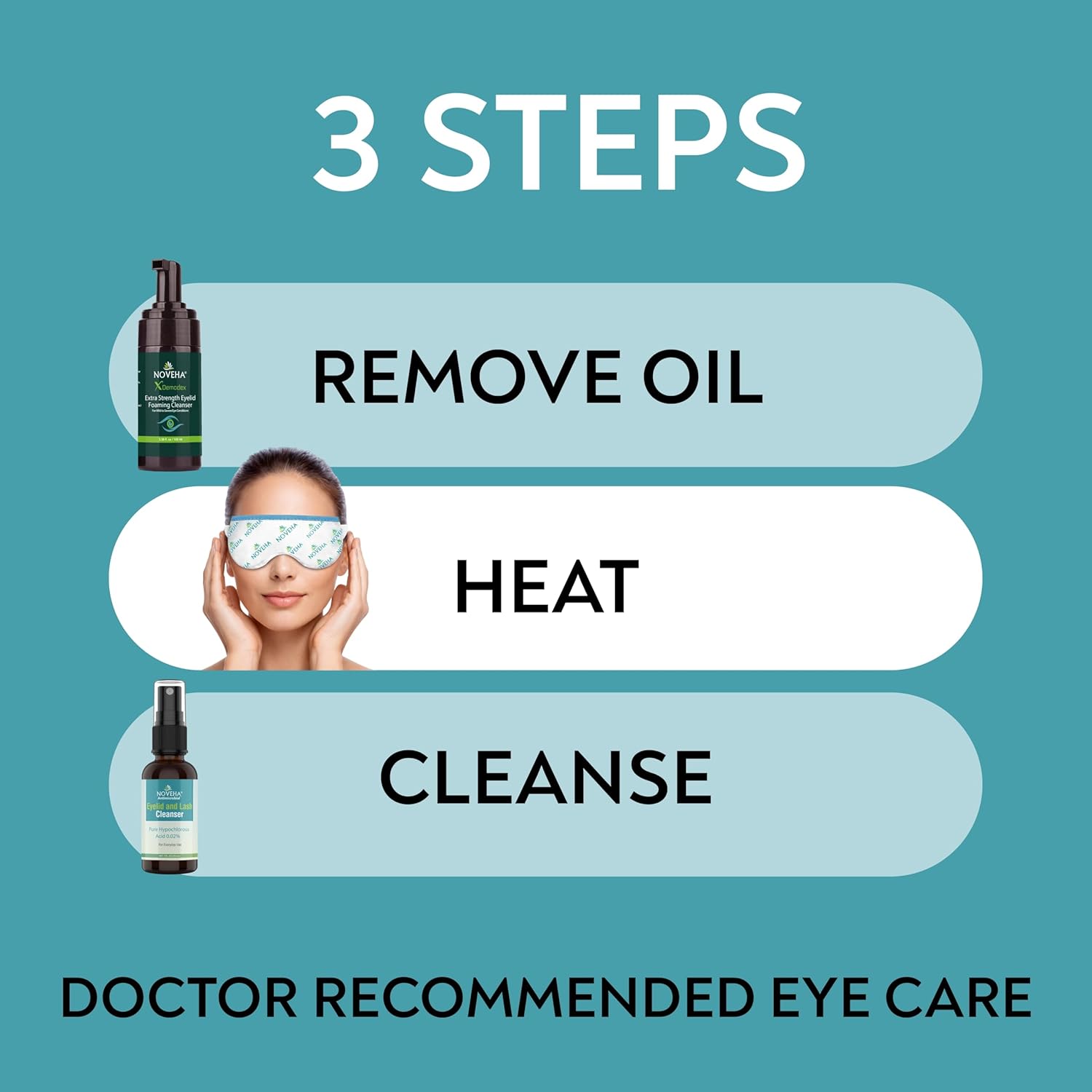 Thumbnail 6 de Demodex Eyelid Cleanser Foam with Extra Strength Tea Tree Oil (3.38 fl oz / 100ml) — Daily Wash for Eyelids & Eye Irritations