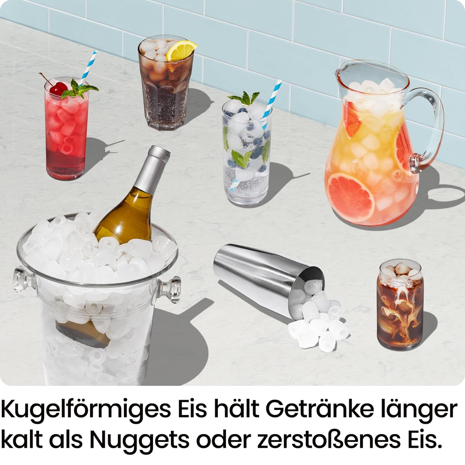 Thumbnail 3 de Chefman Iceman Eismaschine 10 kg