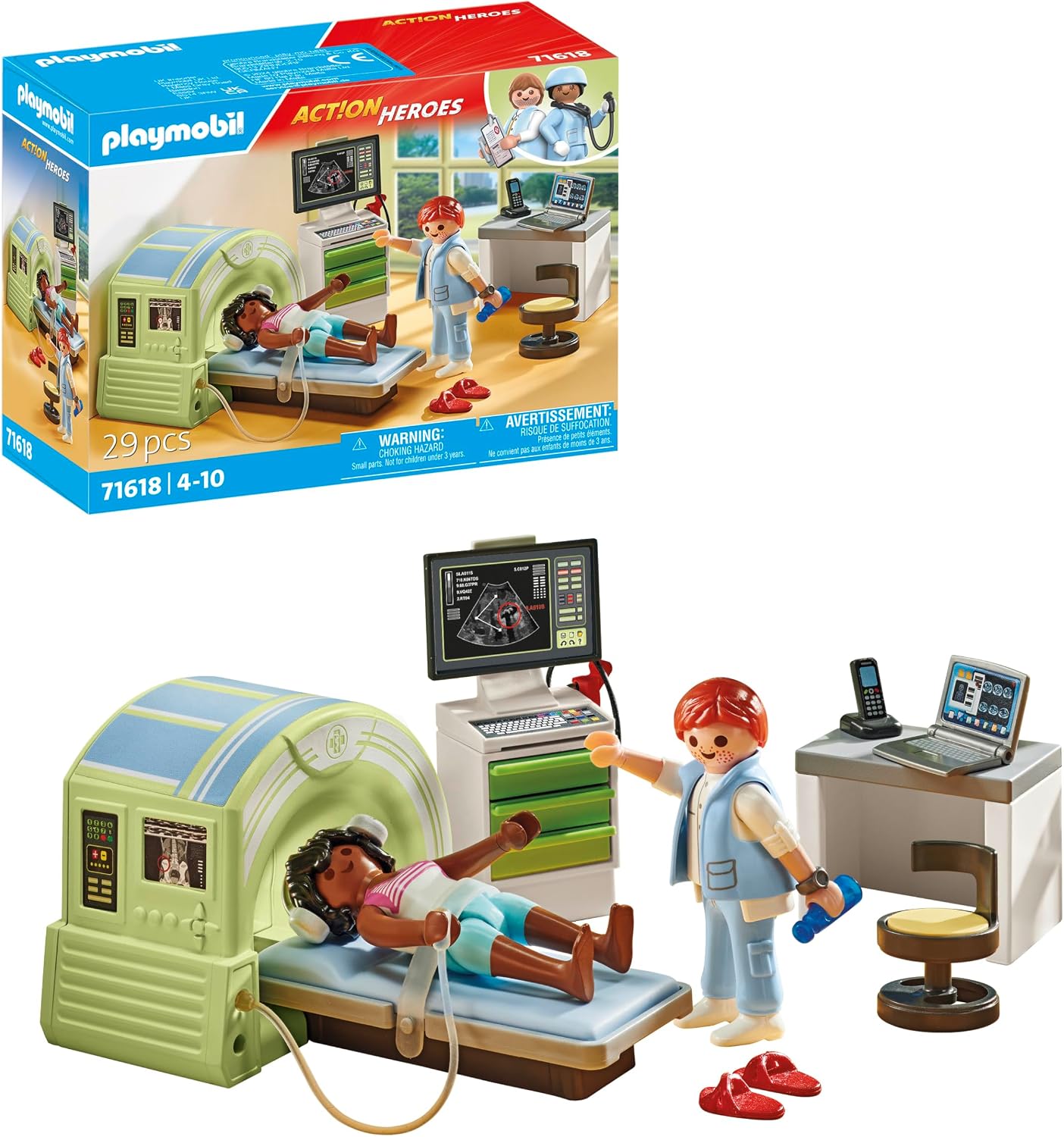 Thumbnail 6 de Playmobil 71615 Modern Hospital - Action Heroes