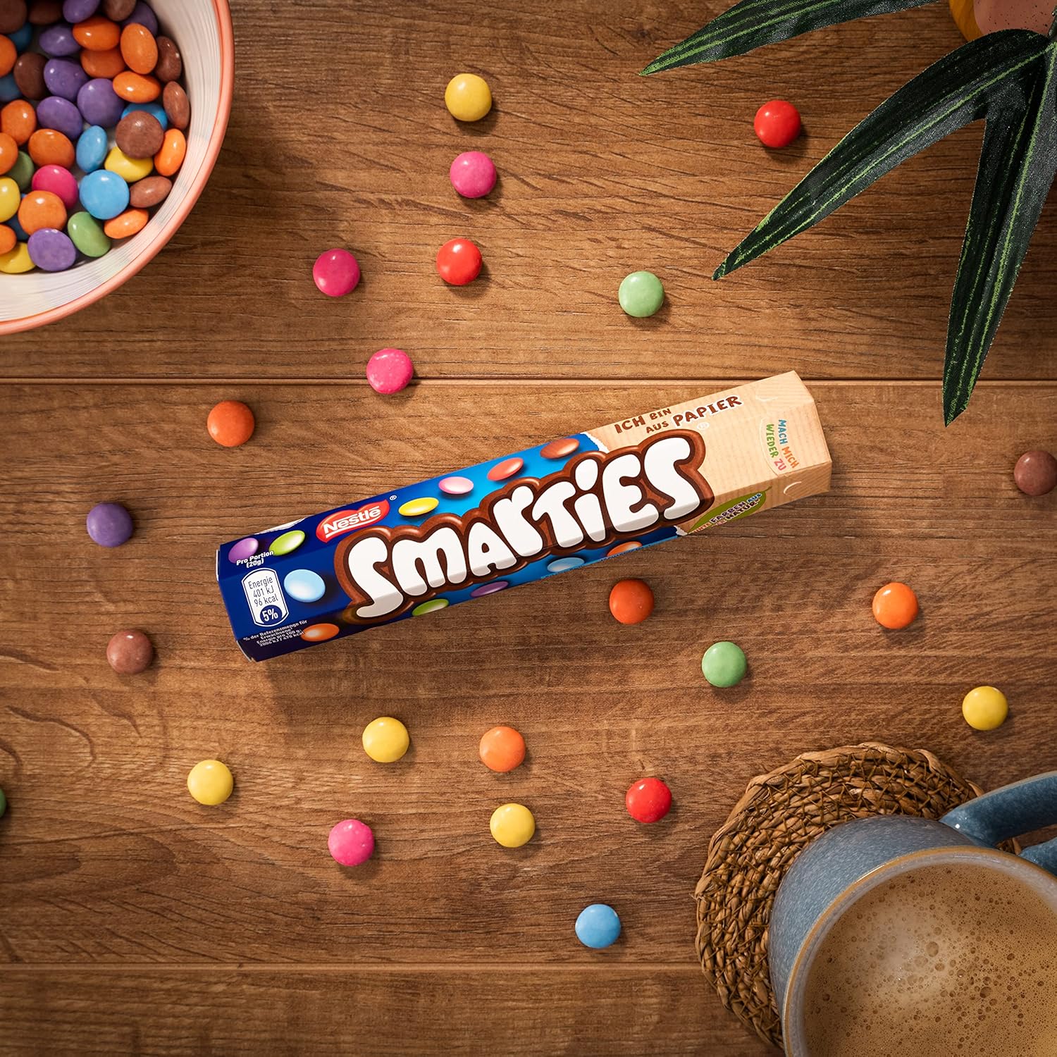 Thumbnail 3 de Nestlé SMARTIES Riesenrolle: bunte Schokolinsen im 20er Pack (20 x 130 g)