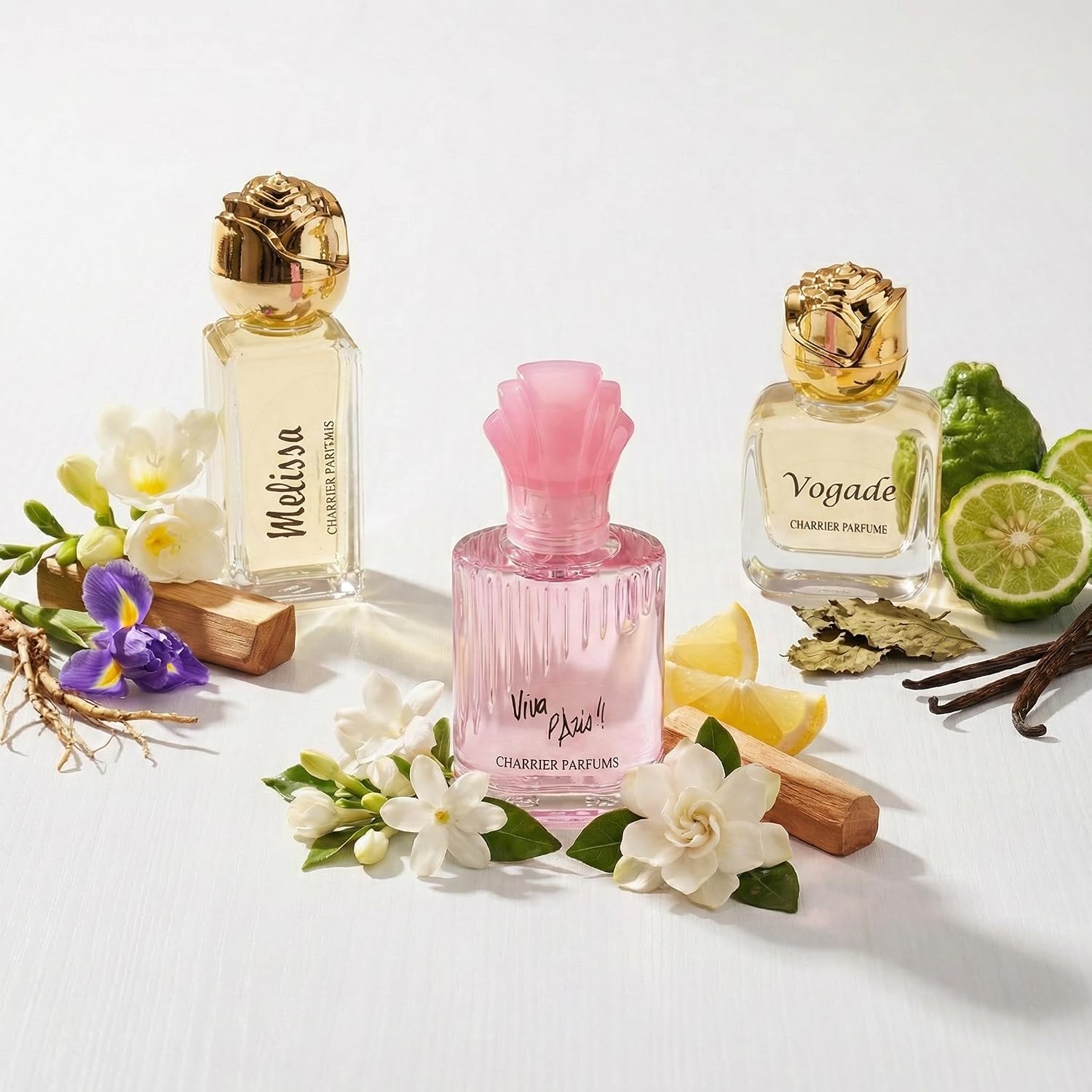 Detalle de Charrier Parfums Collection Precieuse – 10 Miniaturen Eau de Parfum, 58,8 ml