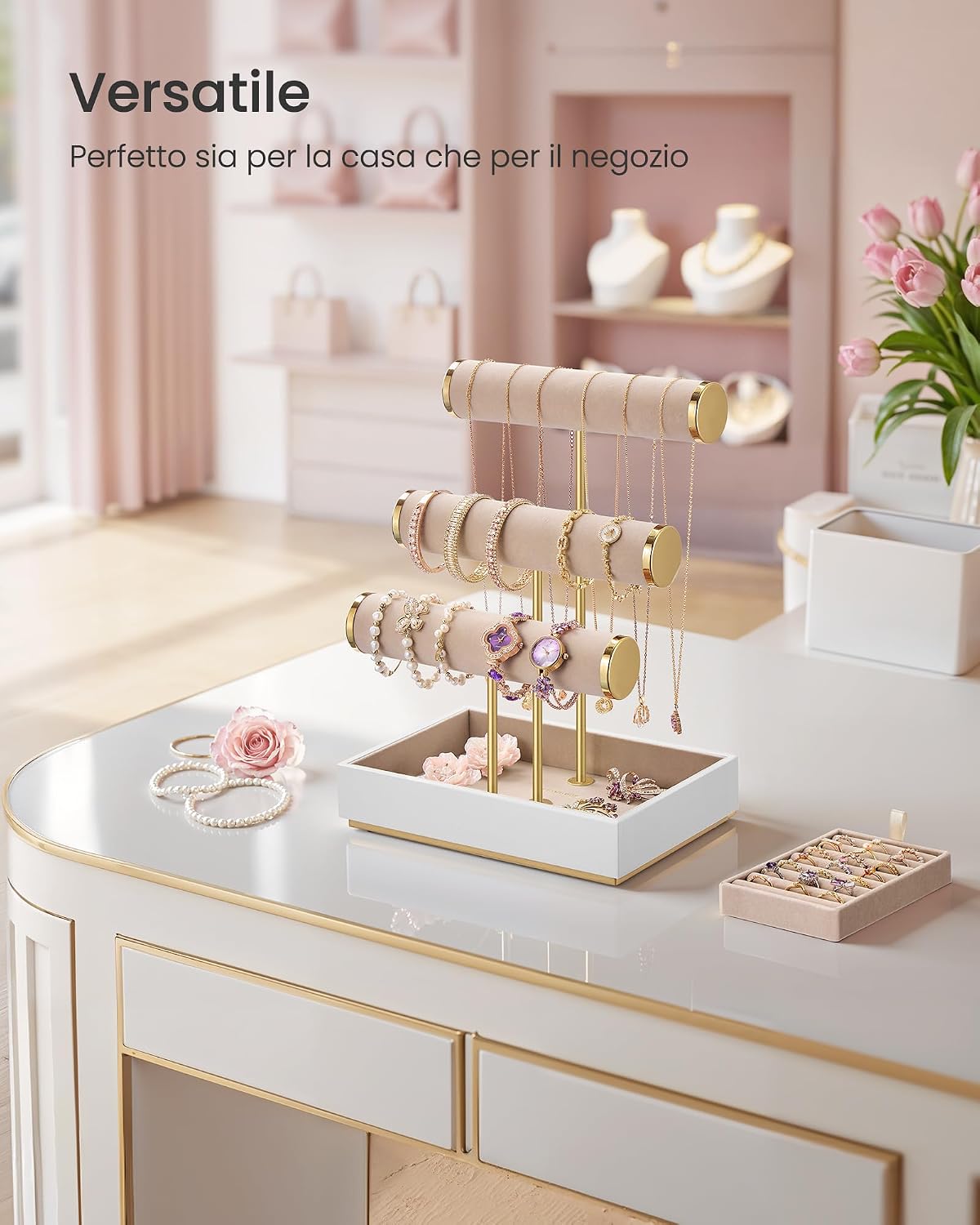 Thumbnail 5 de SONGMICS Porta Bracciali Espositore Gioielli JJS027A01