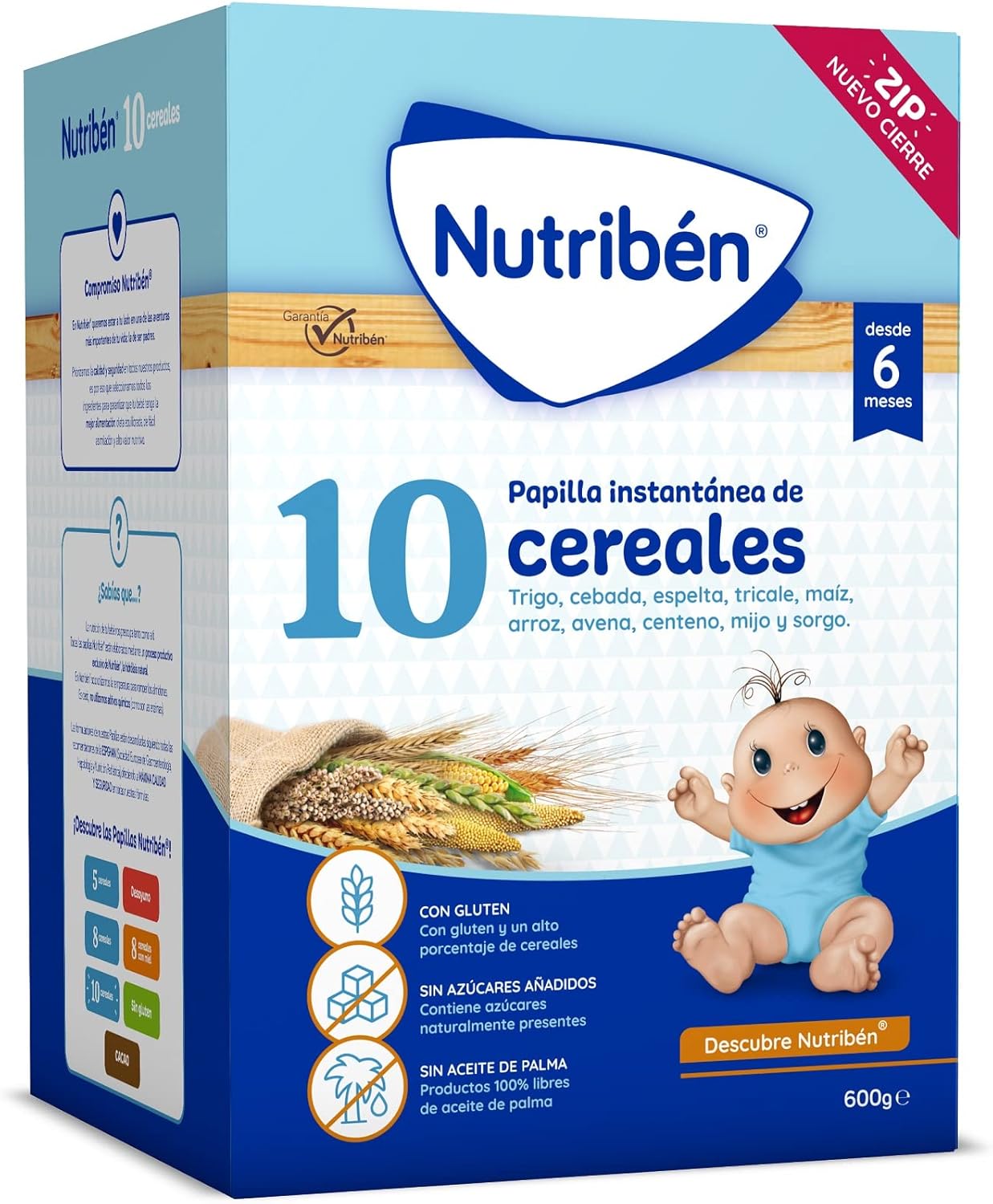 Thumbnail 6 de Nutribén Innova ZERO 8 Cereales 🍼 3000g Pack