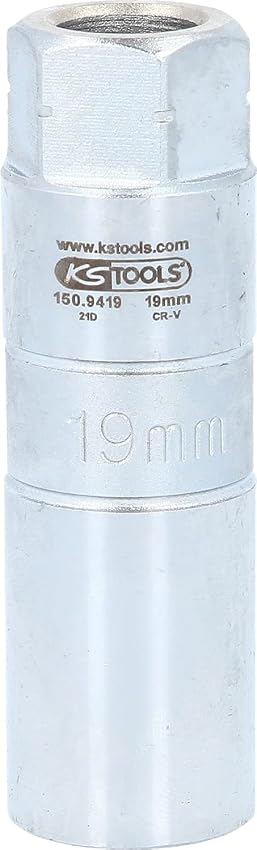 Detalle de KS Tools 150.9419 Llave vaso 19 mm para amortiguador