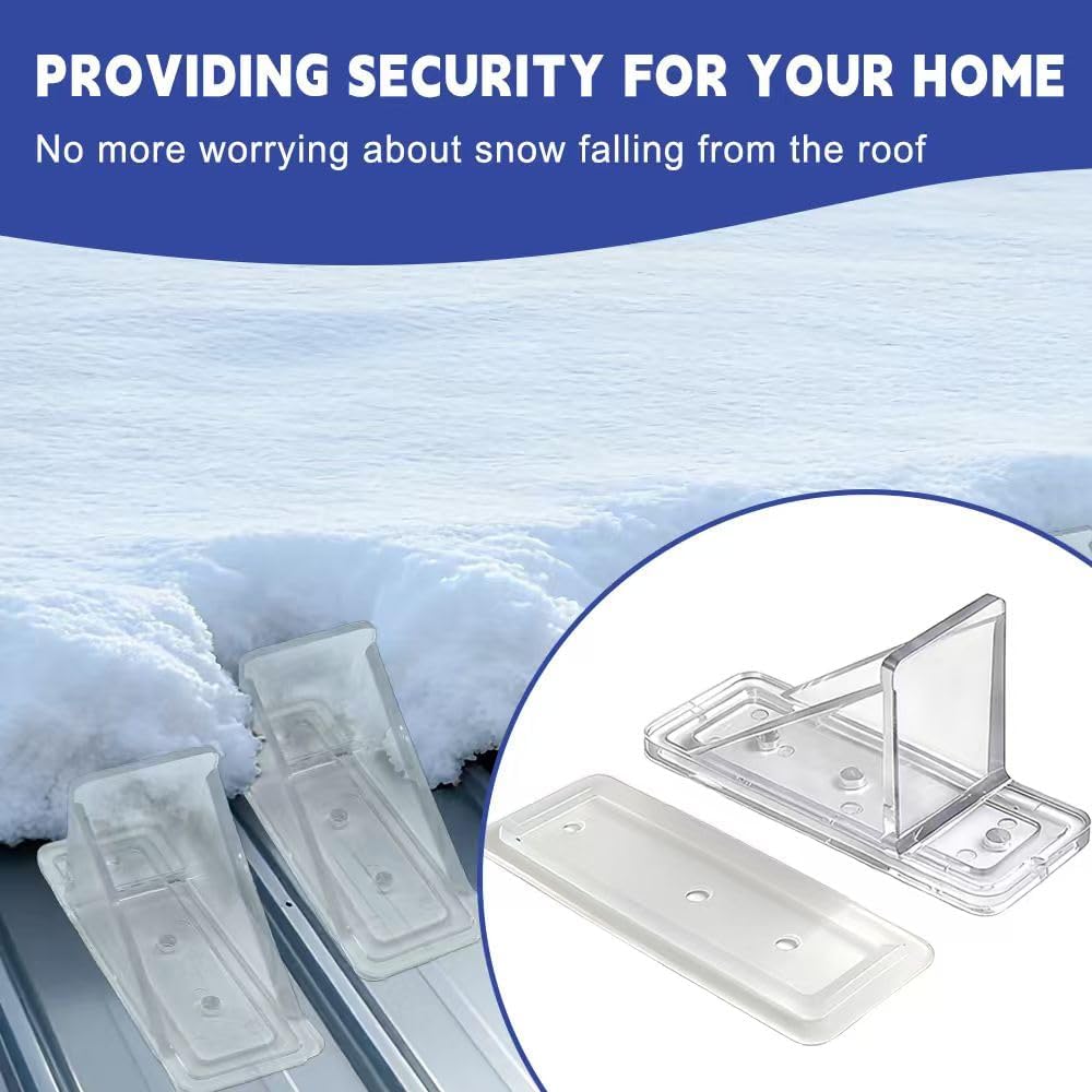 Detalle 2 de ApxRoufin 25 Pack Snow Guards for Metal Roofs