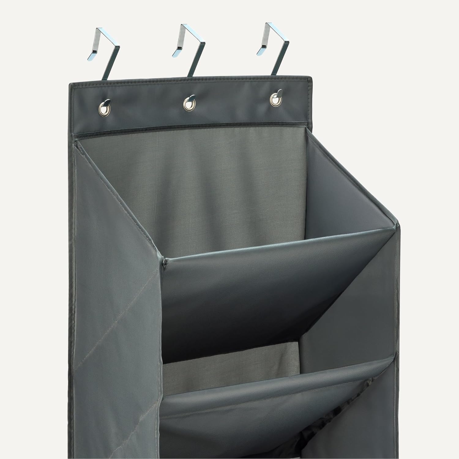 Thumbnail 3 de Amazon Basics Organizer per scarpe da appendere alla porta — 8 ripiani, grande, grigio antracite