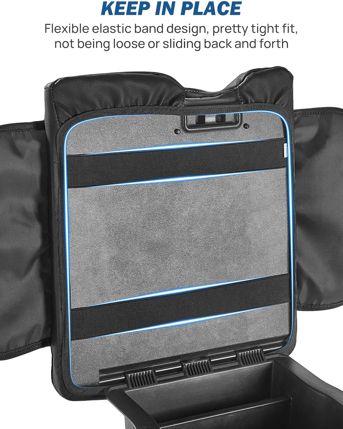 Thumbnail 3 de JOYTUTUS Center Console Cover for 2015-2026 Ford F-150 and 2017-2026 F-250/F-350/F-450 (40/20/40 Jump Seat)