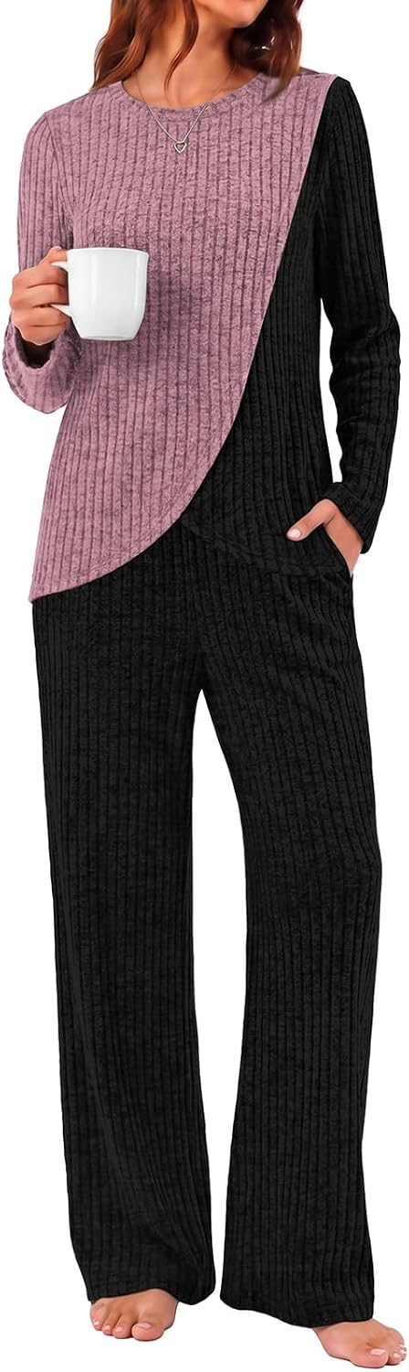 Detalle de WIHOLL Women's Lounge Set in Polyester Blend