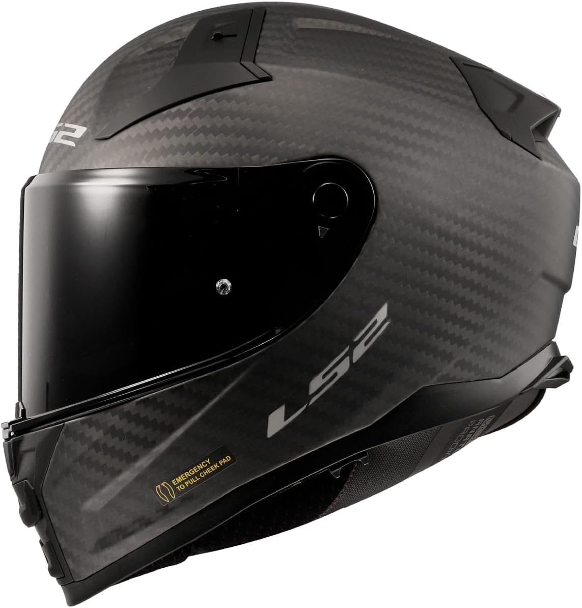 Thumbnail 1 de LS2 Vector II Carbon Carbons Matt: casco integrale in fibra di carbonio 6K, taglia L