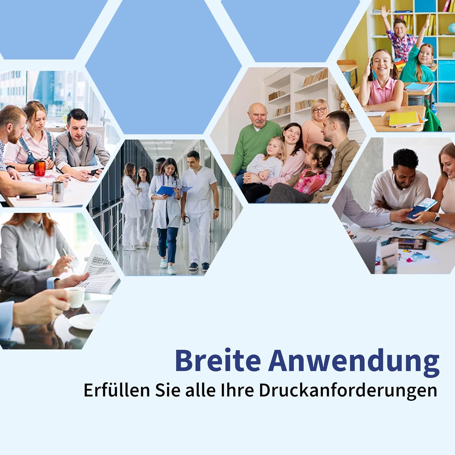 Detalle de Zoyood kompatible Druckerpatronen für Epson 405/405XL im 10er-Pack (für ausgewählte WorkForce Pro Modelle)