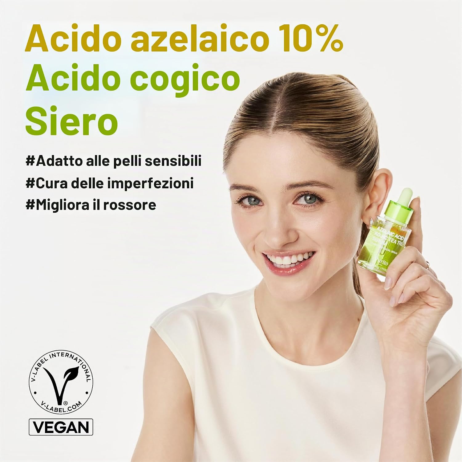 Thumbnail 1 de PURITO Acido Azelaico 10% Siero al Tè dell'albero Kojic e Tea Tree – tripla azione per imperfezioni e tono uniforme