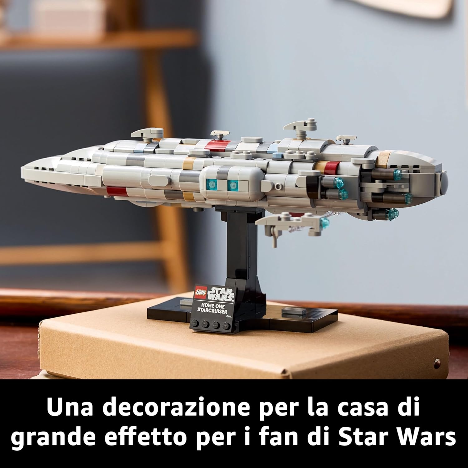 Thumbnail 5 de LEGO Star Wars 75405 Starcruiser Home One: modellino espositivo della Nebulon-B e della battaglia di Endor