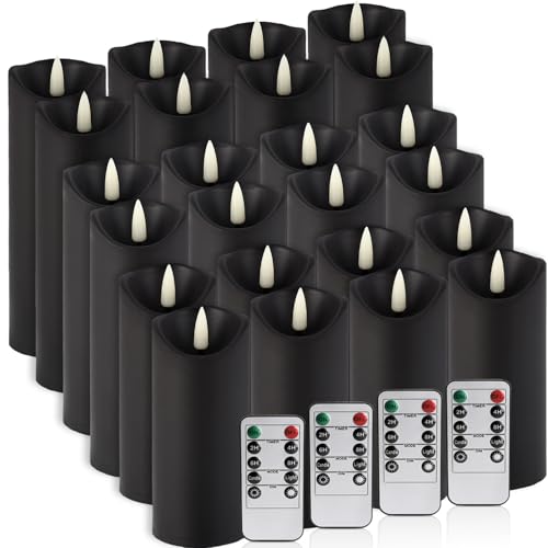 Thumbnail 7 de LIVEN 24 Pack Halloween Decoration Flickering Flameless Candles