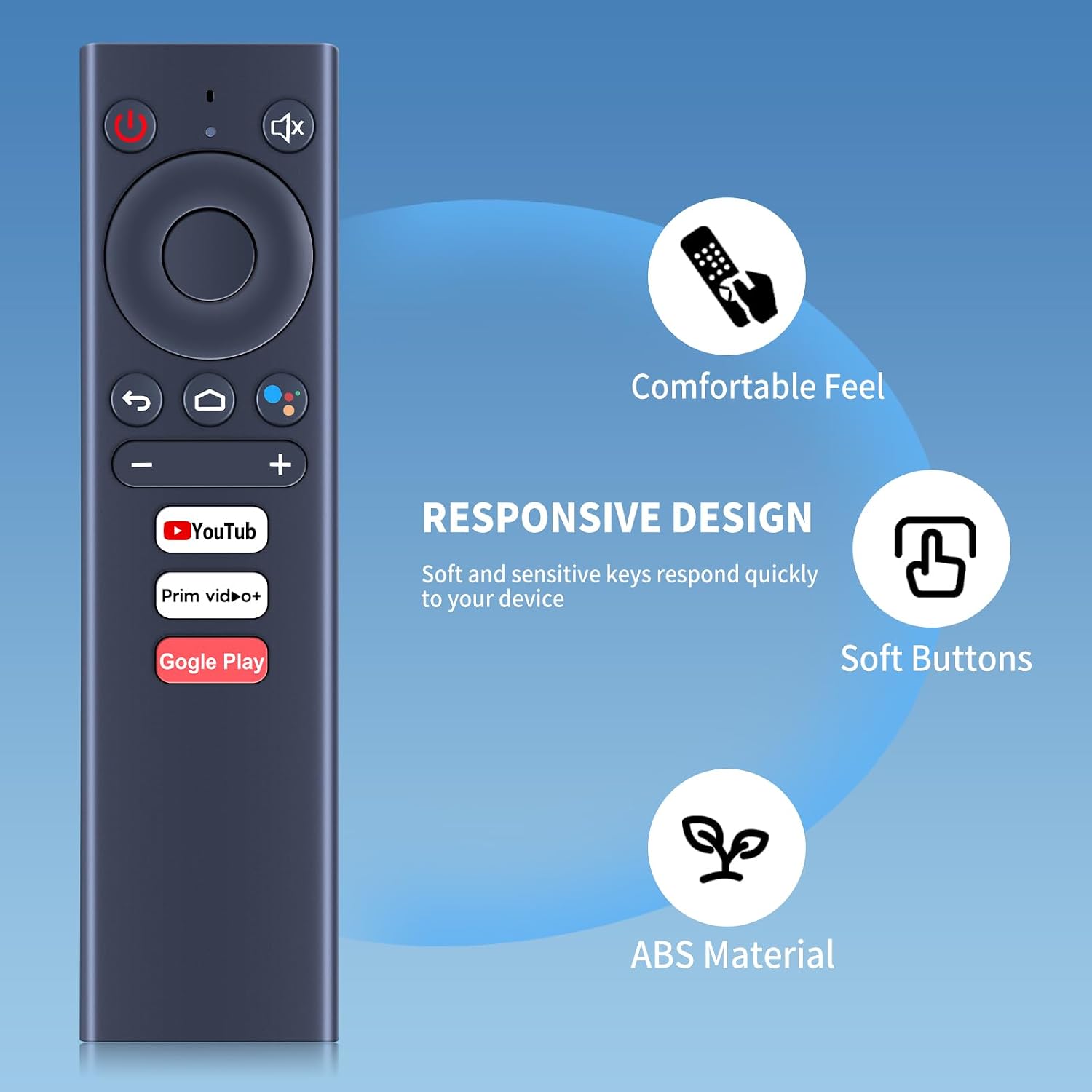 Detalle de TCNOUMT Replacement Remote for MECOOL KM6/KM8/KM3/KM9 PRO/KM1