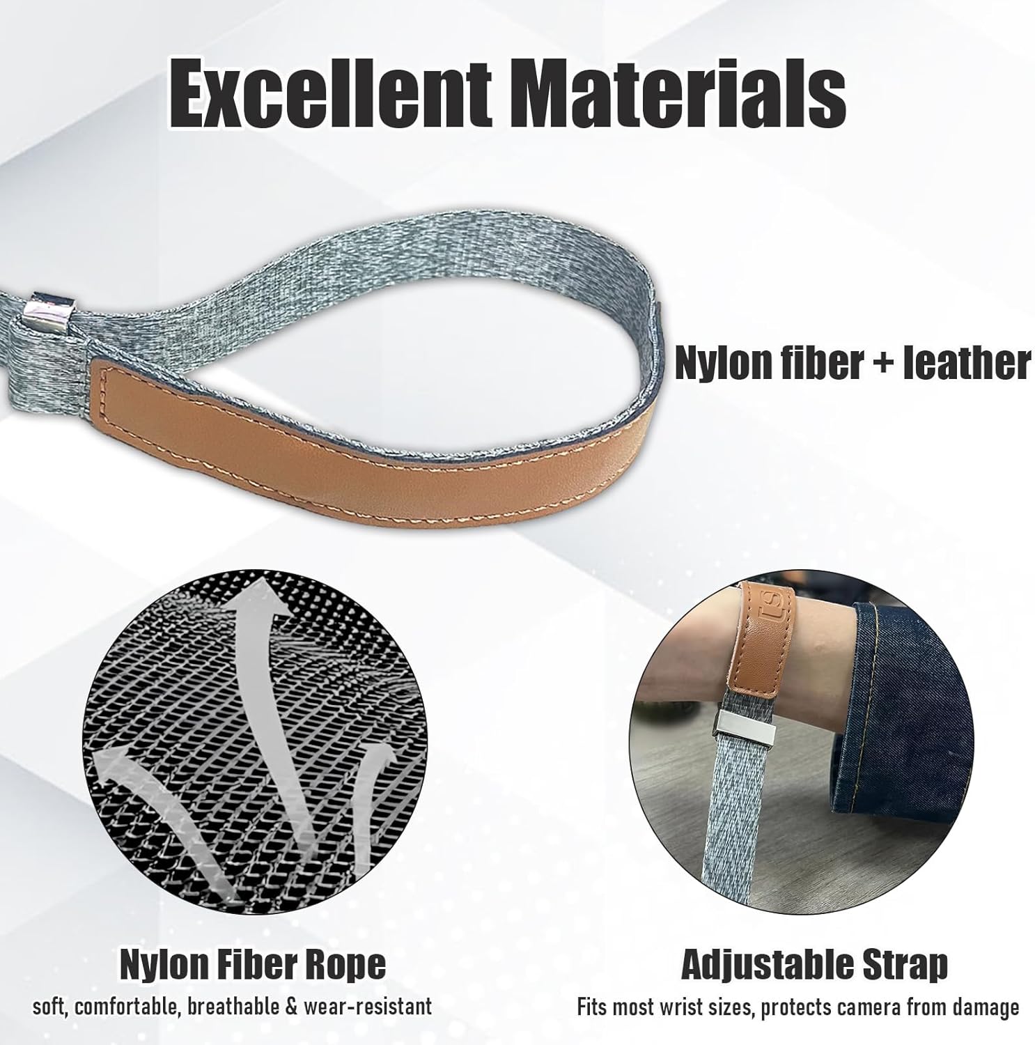 Thumbnail 4 de Wiseten Kamera Handschlaufe 50 kg 📷