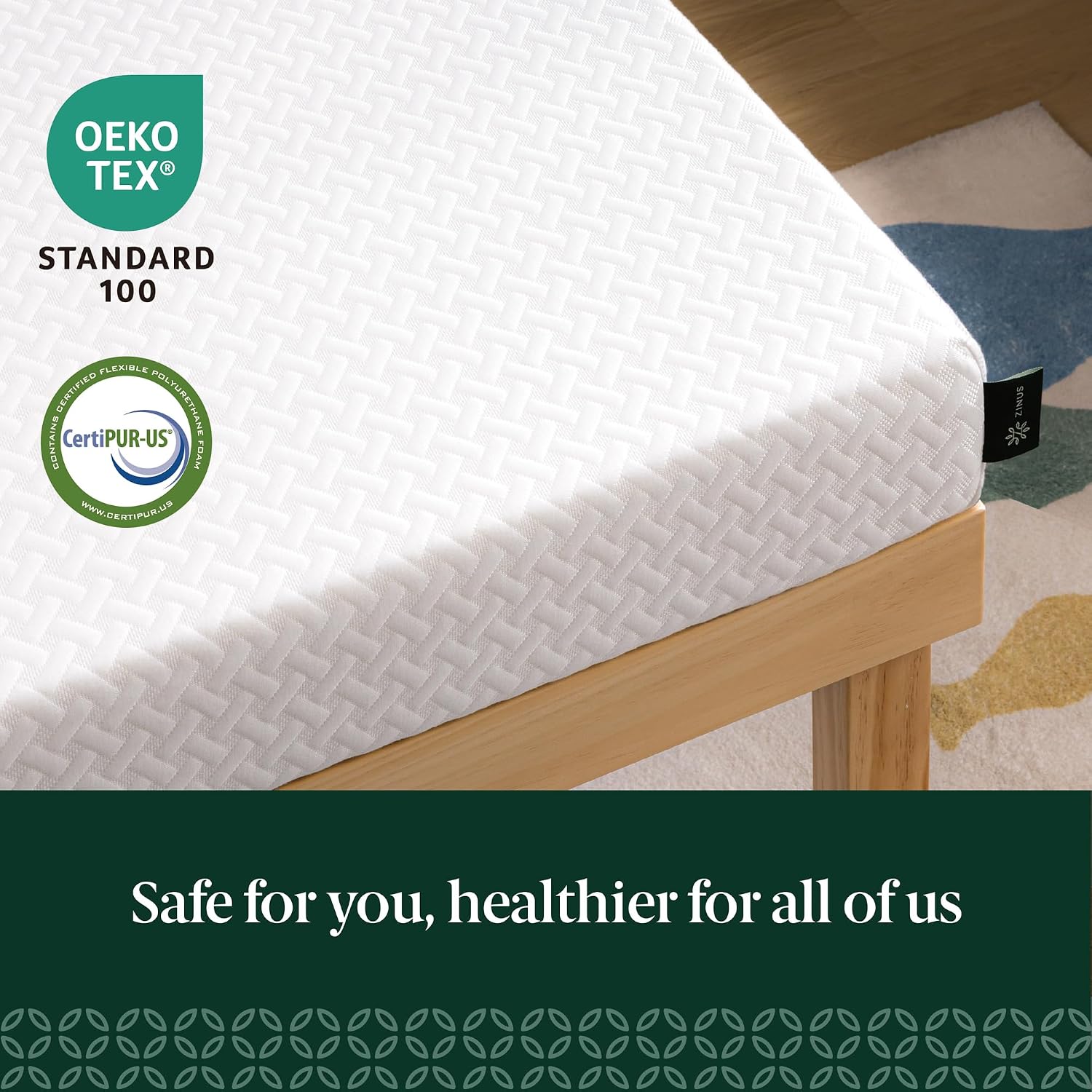 Thumbnail 6 de Zinus ZU-MFMA1OZI-05T Green Tea Essential 5-Inch Twin Mattress