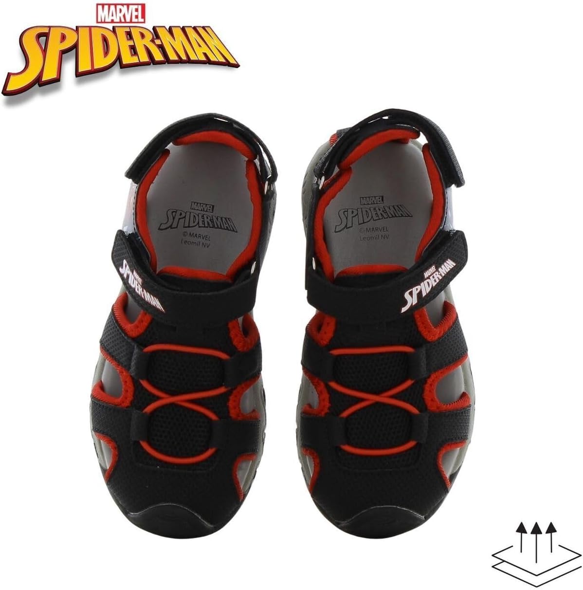 Detalle de Leomil Parent_PO_Sandals_Boy_noLED_S Pokémon-sandalen voor jongens met klittenband