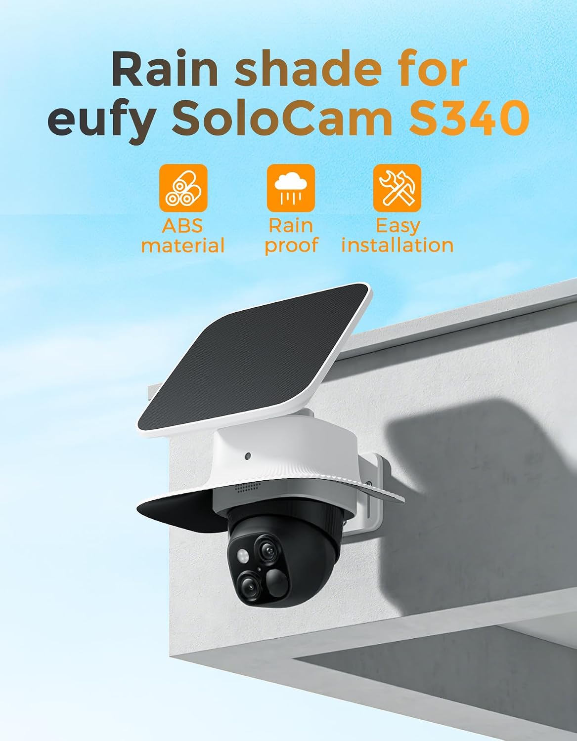 Thumbnail 1 de Camera Rain Cover for eufy Security SoloCam S340