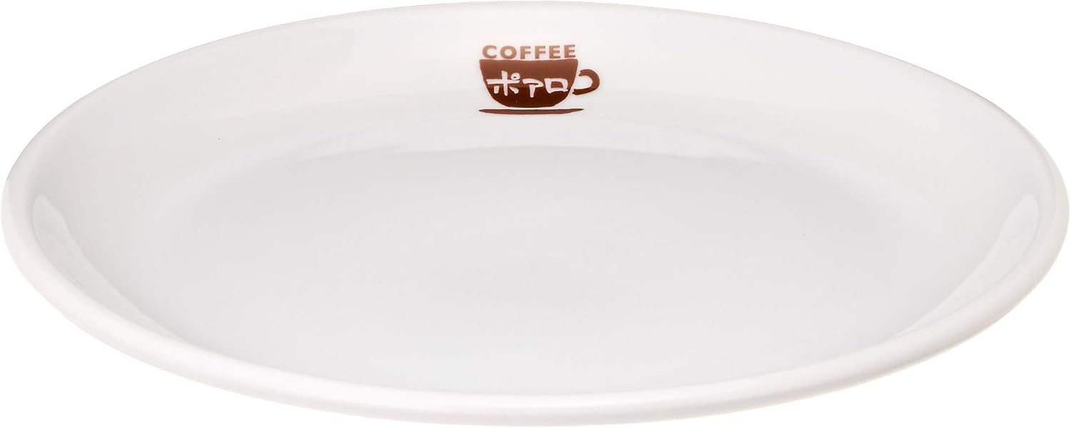 Detalle 2 de 金正陶器 024176 名探偵コナン 喫茶ポアロ プレート 直径21cm 磁器製・白