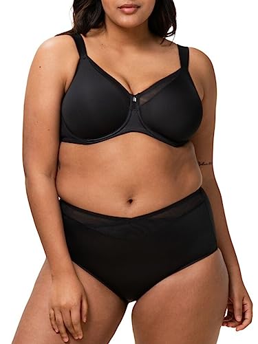 Detalle 2 de Triumph Damen True Shape Sensation W01 1 Black 80 – Minimizer-BH mit LYCRA und Komfort-Bügel