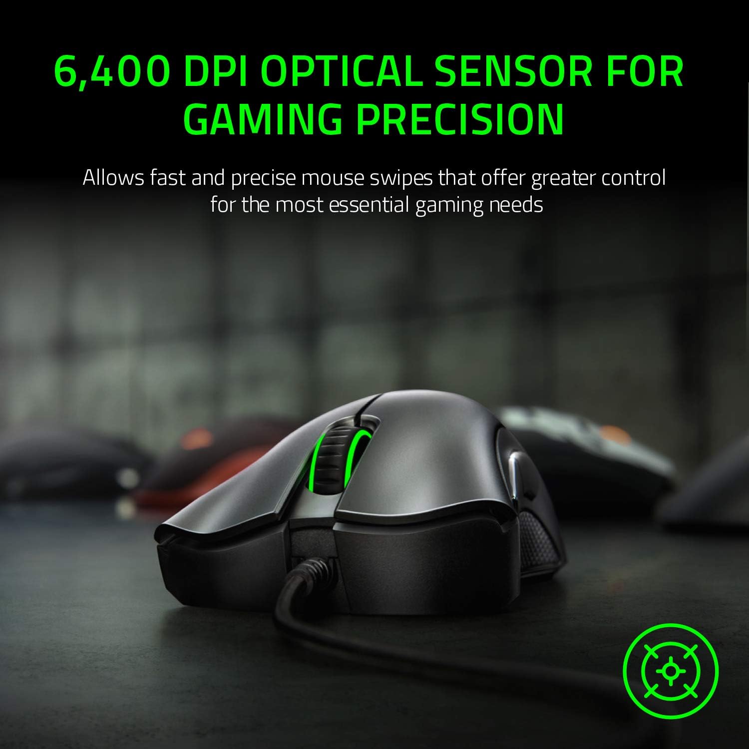 Thumbnail 1 de Razer DeathAdder Essential (2021) – kabelgebundene Gaming-Maus mit optischem Sensor (bis 6.400 DPI)